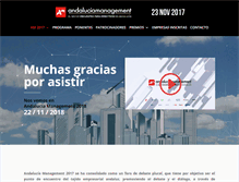 Tablet Screenshot of andaluciamanagement.com